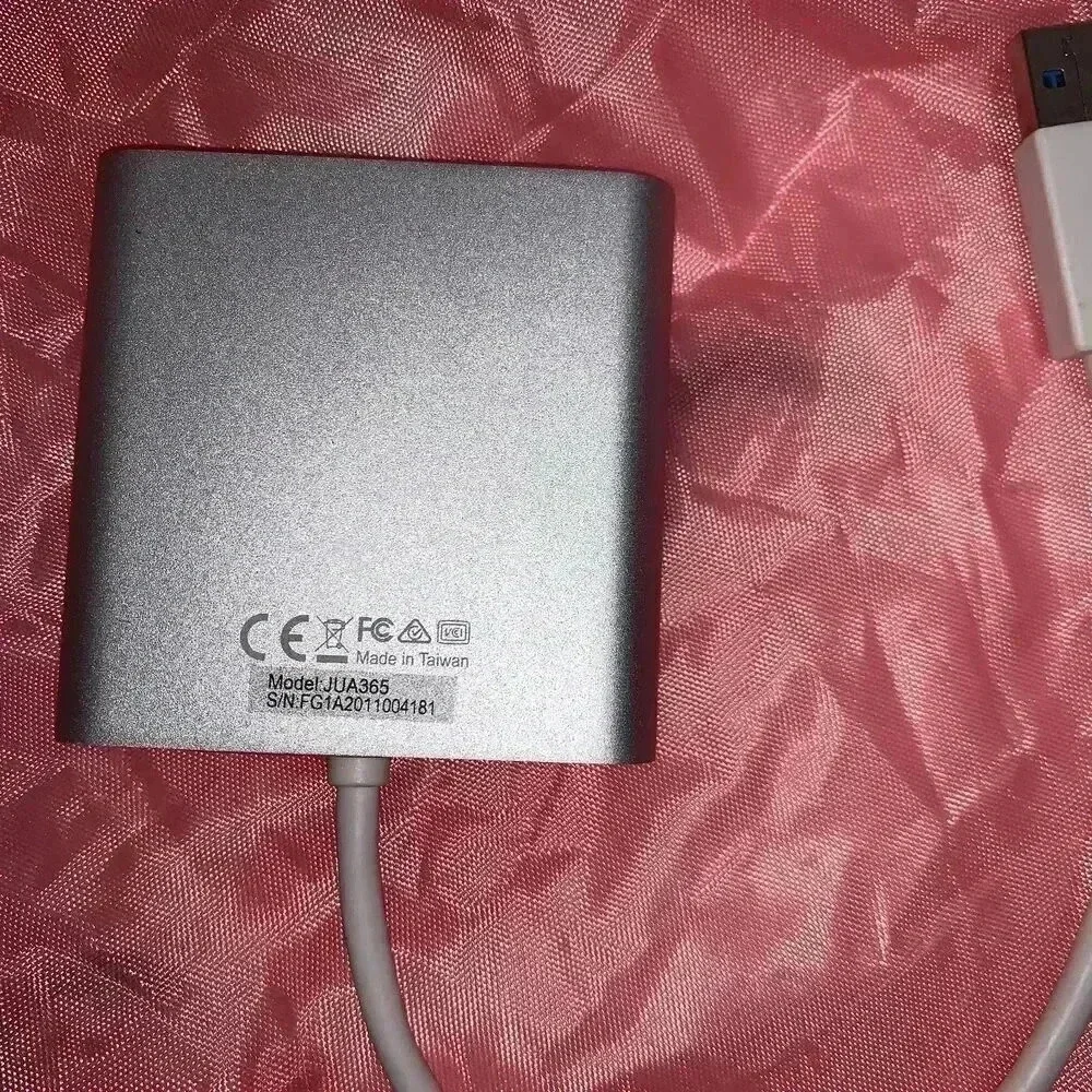 j5create - USB 3.0 to Dual HDMI Multi-Monitor Adapter - Silver